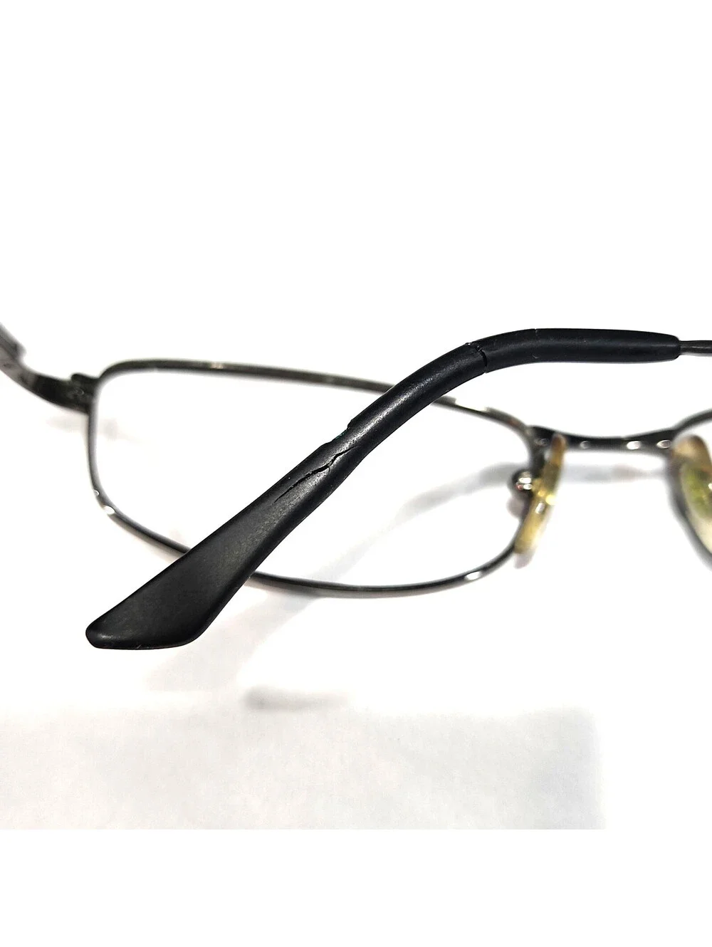 Ray Ban RB3198 014/81 Gunmetal Sleek Sunglasses Frame Only 55-18 Italy